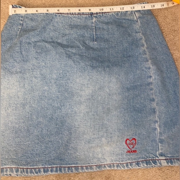 XOXO Jean Skirt | - Picture 6 of 9